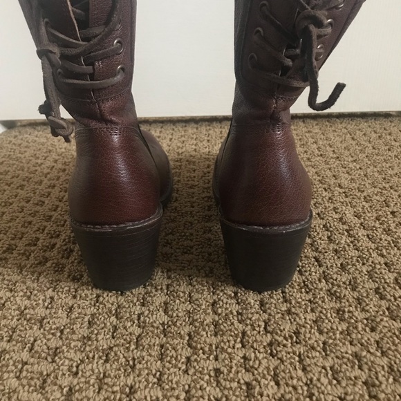 Brown Leather Frye Bootie - Picture 4 of 4